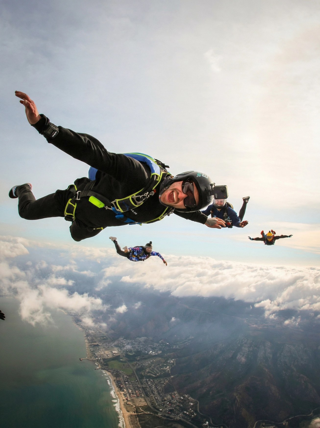 Preston in freefall over the coast